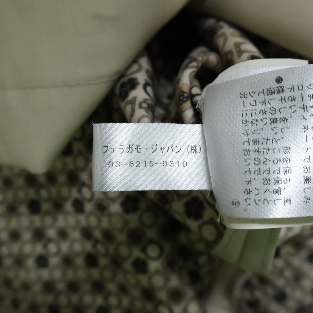 Salvatore Ferragamo(サルヴァトーレ フェラガモ) トレンチコート ベージュ コットン ポリエステル レディース