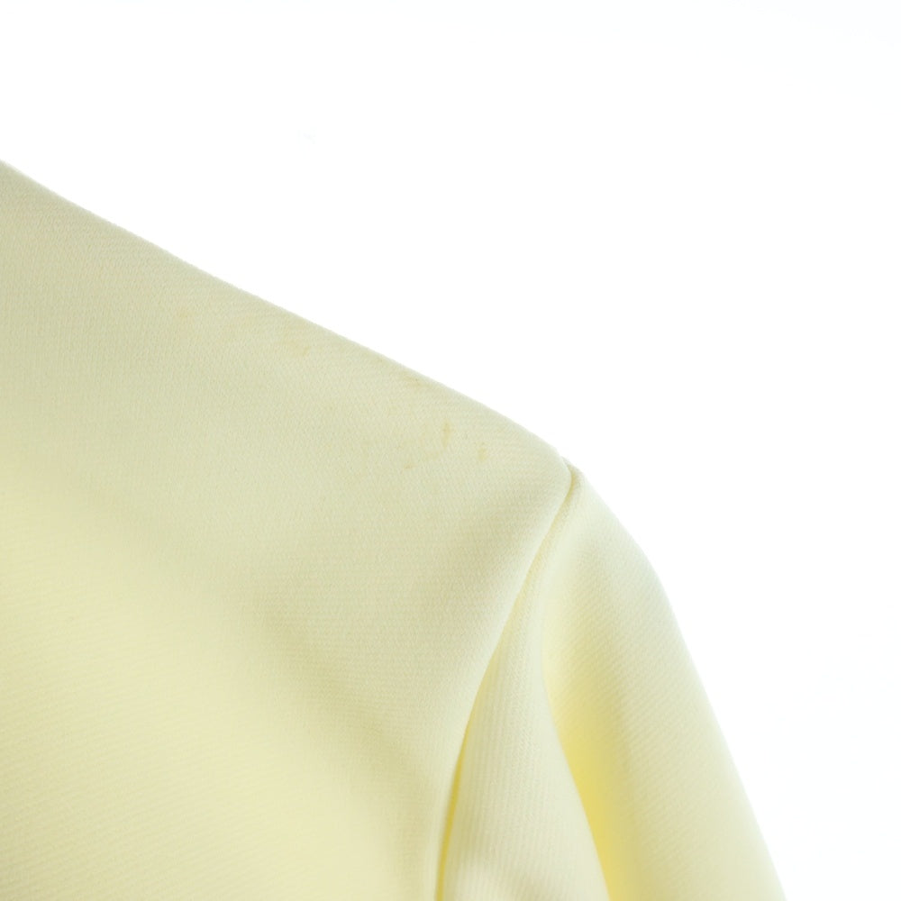 PLAY COMME des GARCONS(プレイコムデギャルソン) AD2021 ハート ワッペンロゴ ジップアップ スウェットパーカー フーディー イエロー AZ-T171