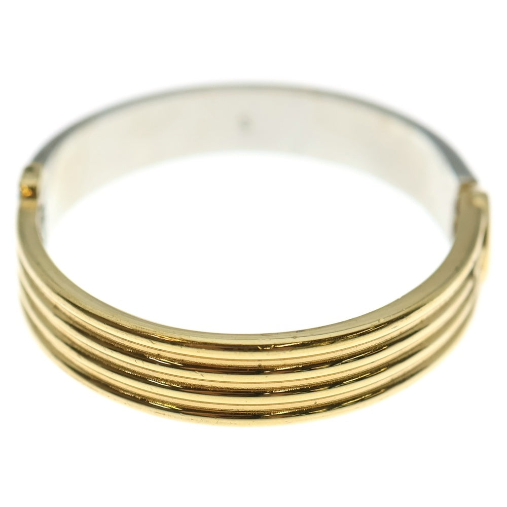 FENDI(フェンディ) バングル ブレスレット S ゴールド×シルバー GP