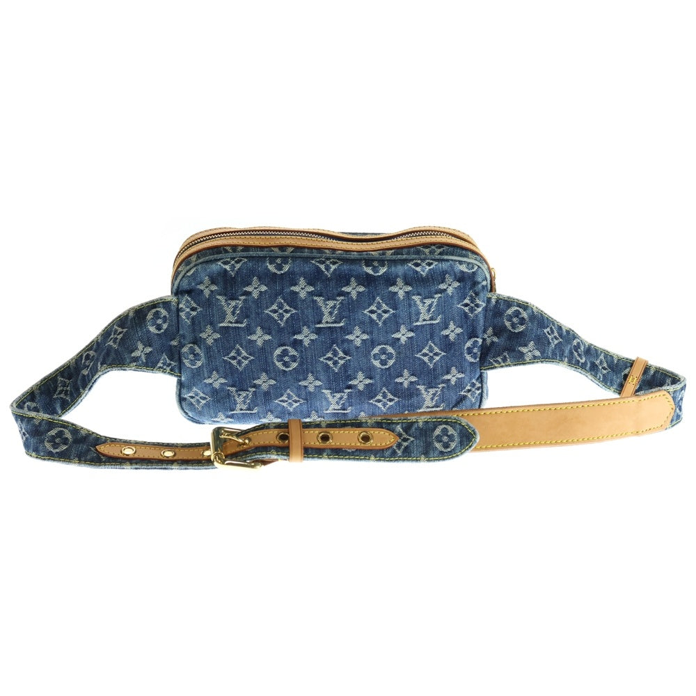 LOUIS VUITTON(ルイヴィトン) モノグラム・デニム バムバッグ ブルー ボディバッグ M95347