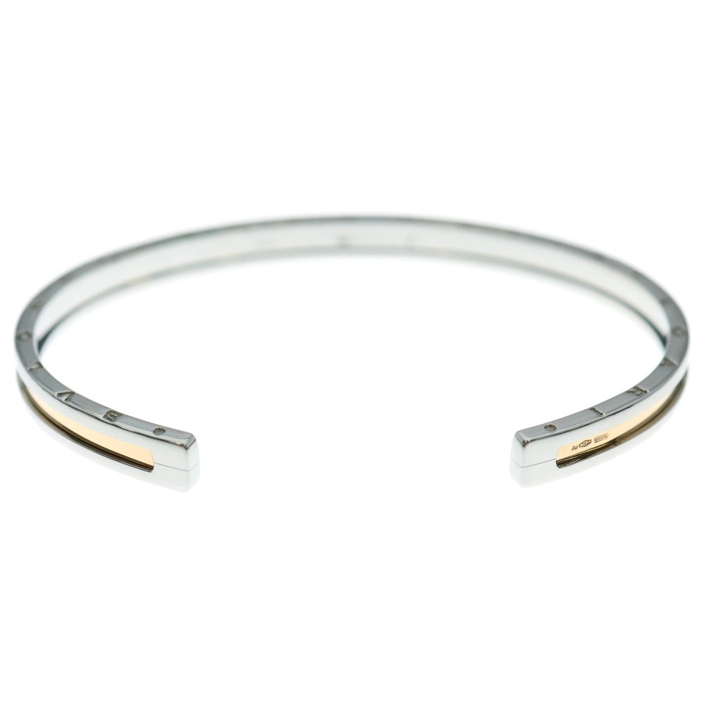 BVLGARI(ブルガリ) ビーゼロワン ブレスレット バングル シルバー×ゴールド Au750PG/STEEL