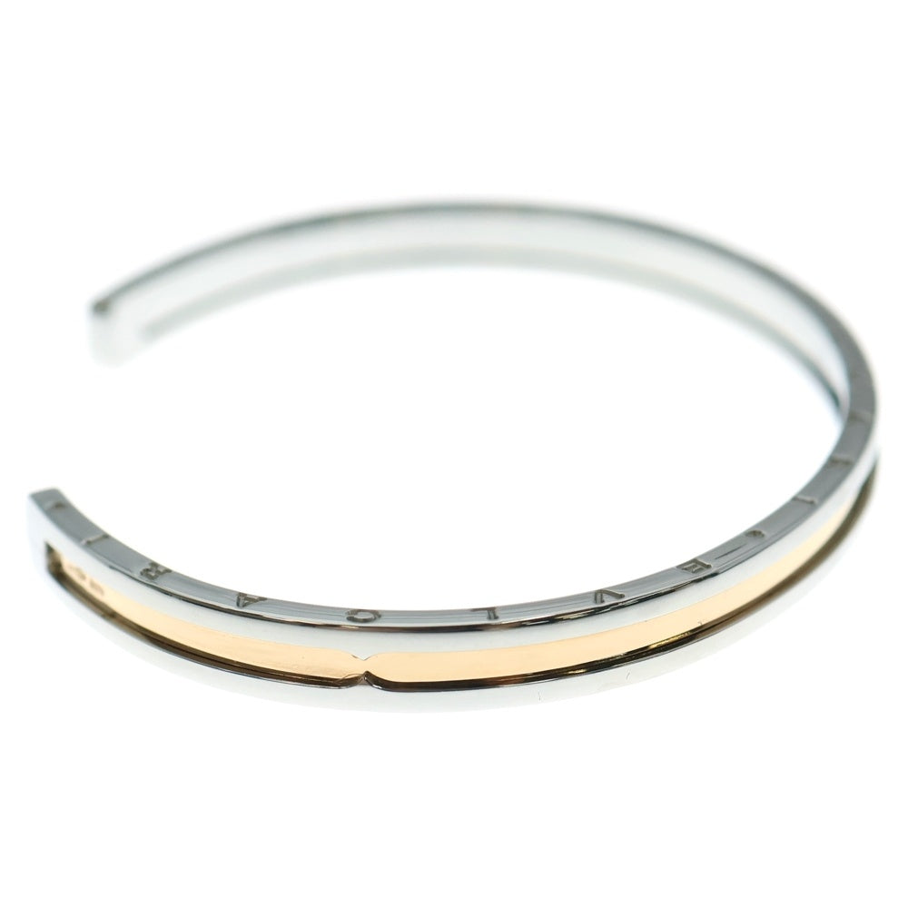 BVLGARI(ブルガリ) ビーゼロワン ブレスレット バングル シルバー×ゴールド Au750PG/STEEL