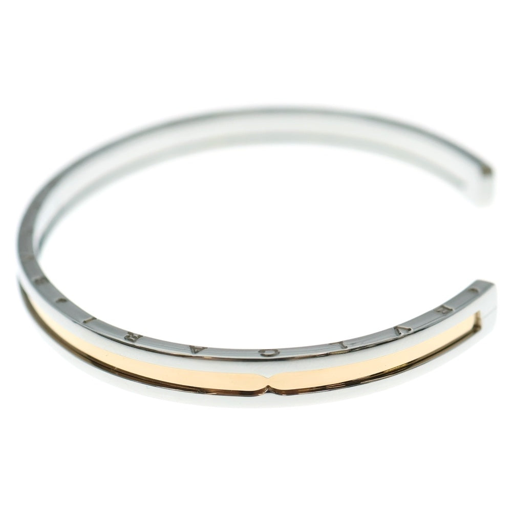 BVLGARI(ブルガリ) ビーゼロワン ブレスレット バングル シルバー×ゴールド Au750PG/STEEL