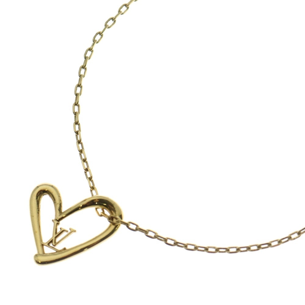 LOUIS VUITTON(ルイヴィトン) コリエ ハート フォーリンラブ LVロゴ