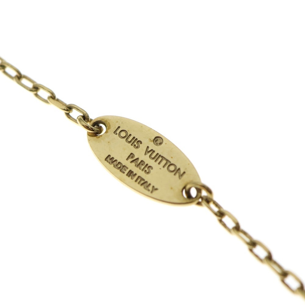 LOUIS VUITTON(ルイヴィトン) コリエ ハート フォーリンラブ LVロゴ チェーン ネックレス ゴールド レディース M00465