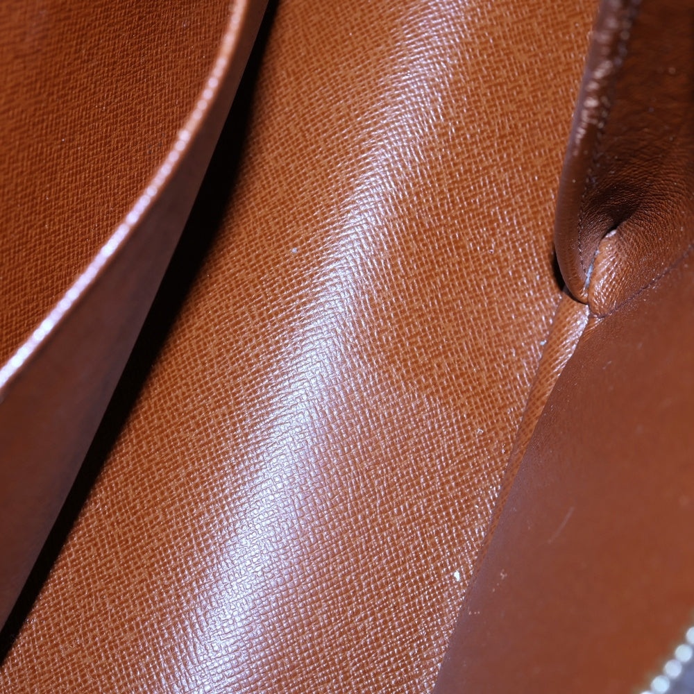 LOUIS VUITTON(ルイヴィトン) モノグラム シテMM ハンドバッグ ブラウン ゴールド金具 レザー×PVC M51181