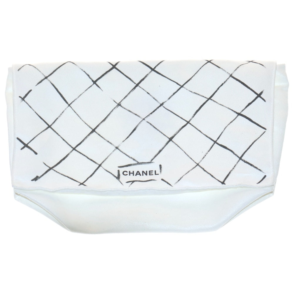 CHANEL(シャネル) マトラッセ23 ダブルフラップ ダブルチェーン ショルダーバッグ ブラック キャビアスキン シルバー金具 30番台