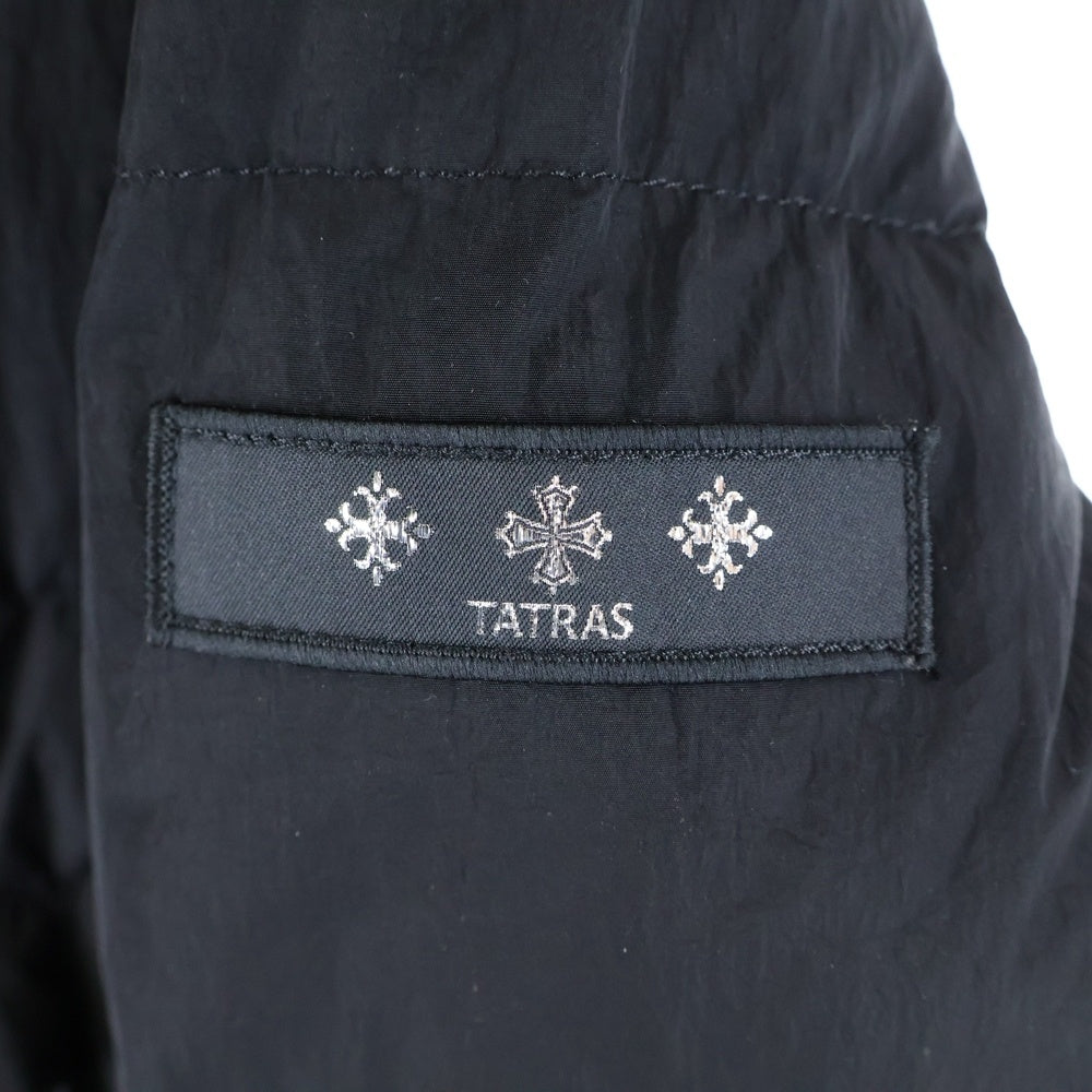 TATRAS(タトラス) SINAMI シナミ フーデッド ジップアップ ダウンジャケット ブラック MTLA23A4183