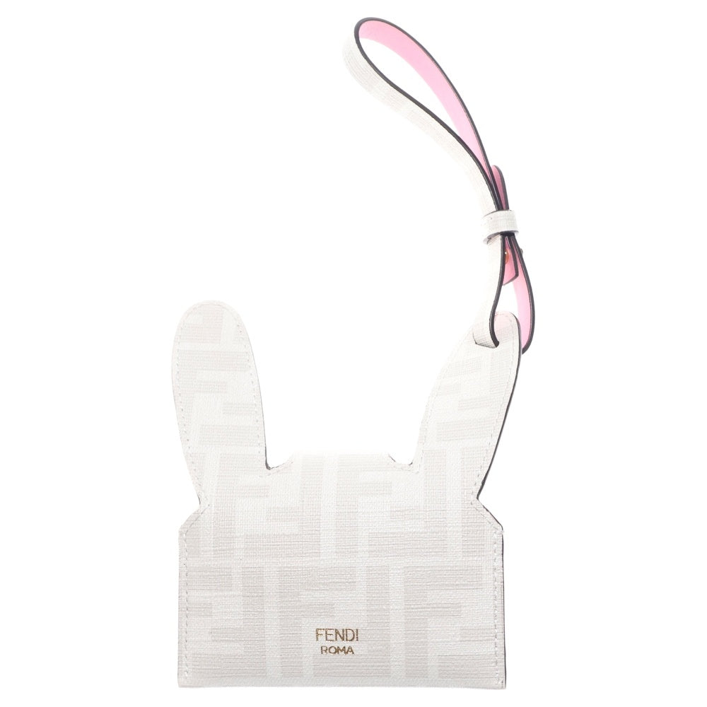 FENDI(フェンディ) ベストフレンズ フォーエバー カードケース ウサギ レザー フラグメントケース レディース