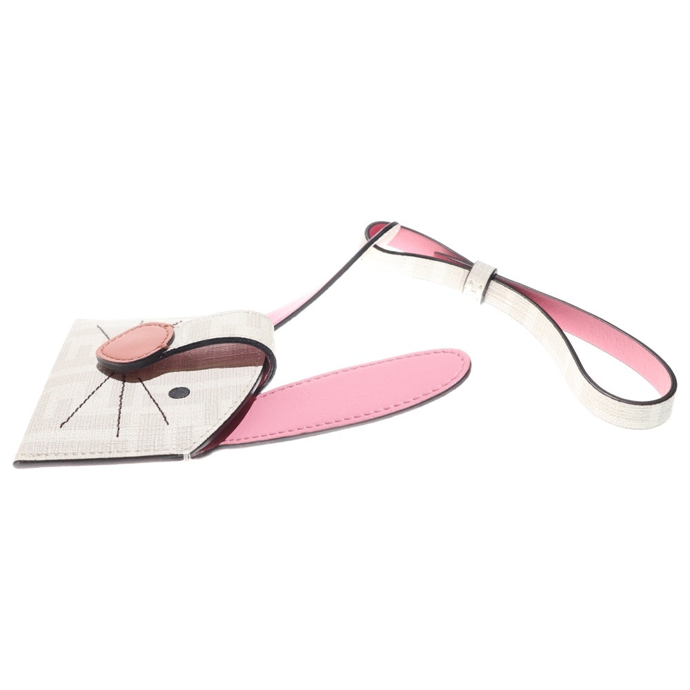 FENDI(フェンディ) ベストフレンズ フォーエバー カードケース ウサギ レザー フラグメントケース レディース