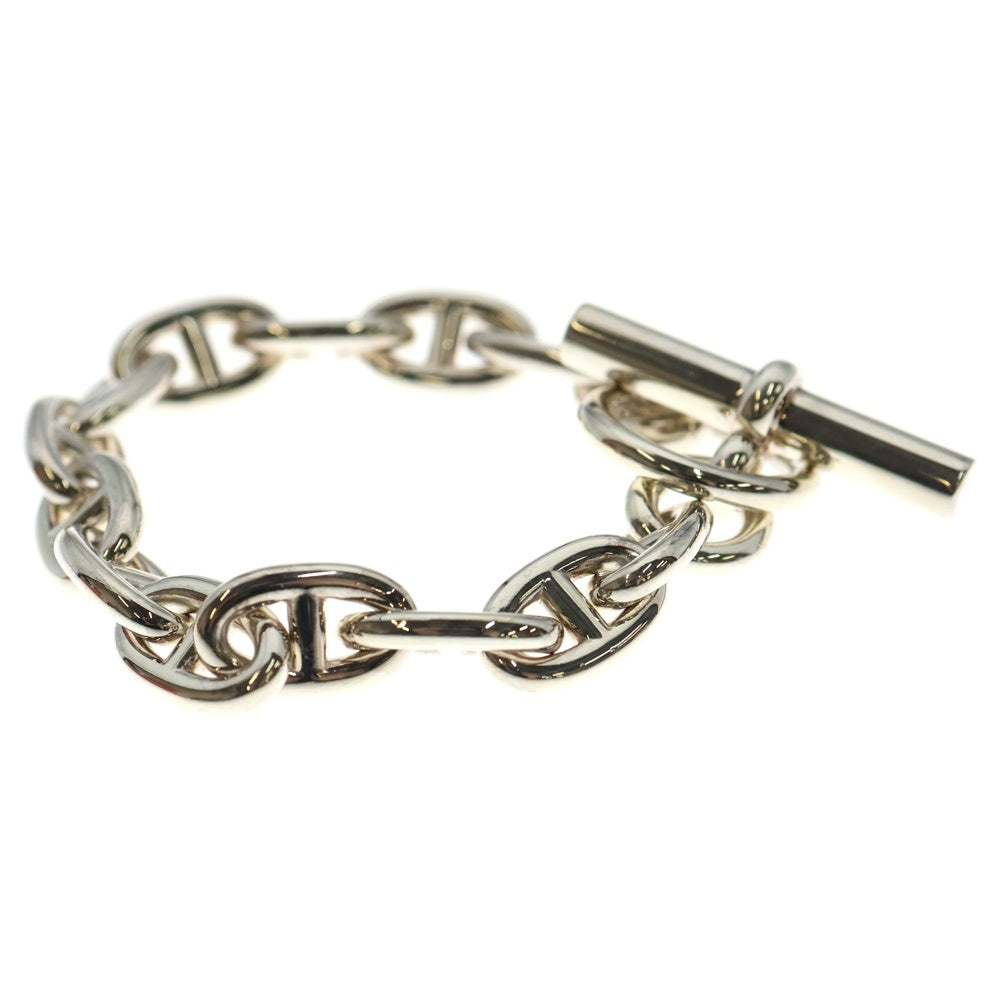HERMES(エルメス) Chaine d'Ancre MM シェーヌダンクル 14コマ チェーンブレスレット シルバー