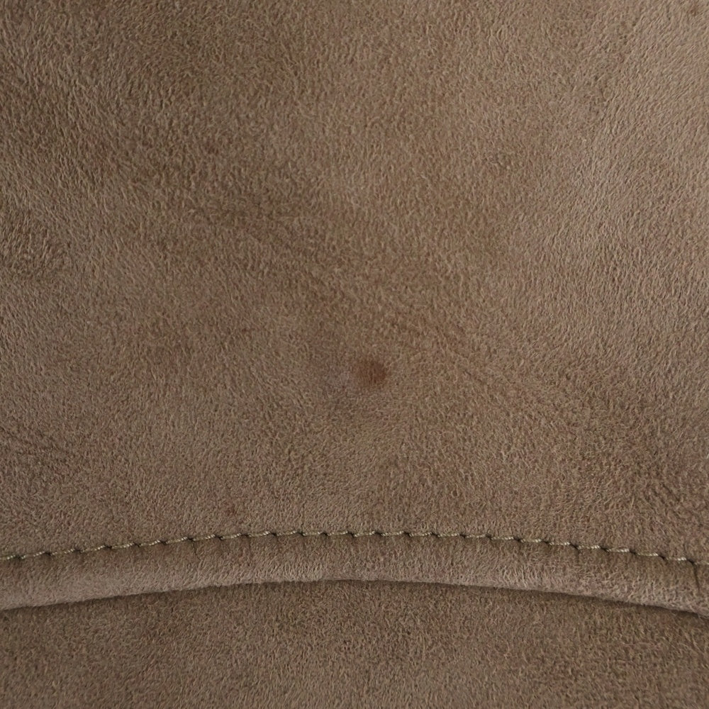 EMMETI(エンメティ) スエード ムートンレザー ボアライニング 4B ジャケット ブラウン 1125-343-4592