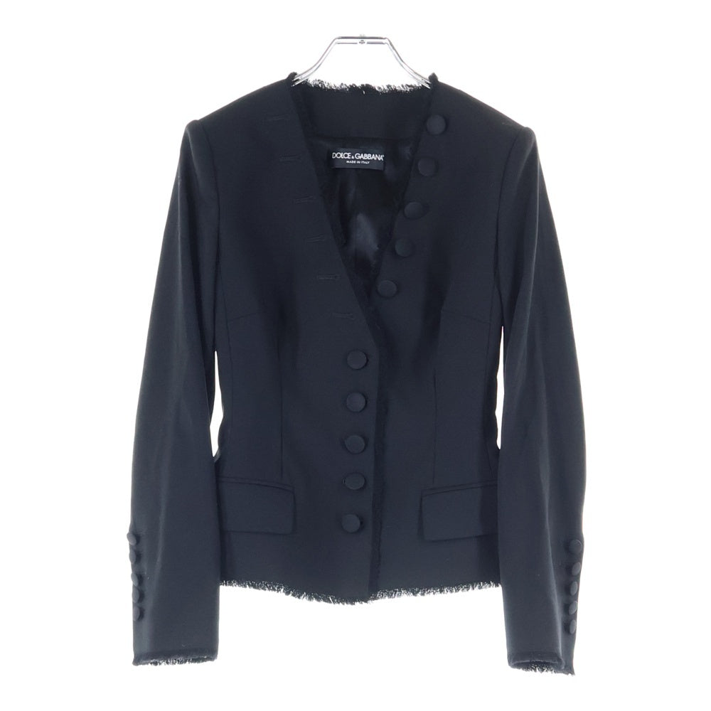 DOLCE & GABBANA(ドルチェアンドガッバーナ) カットオフ ノーカラー