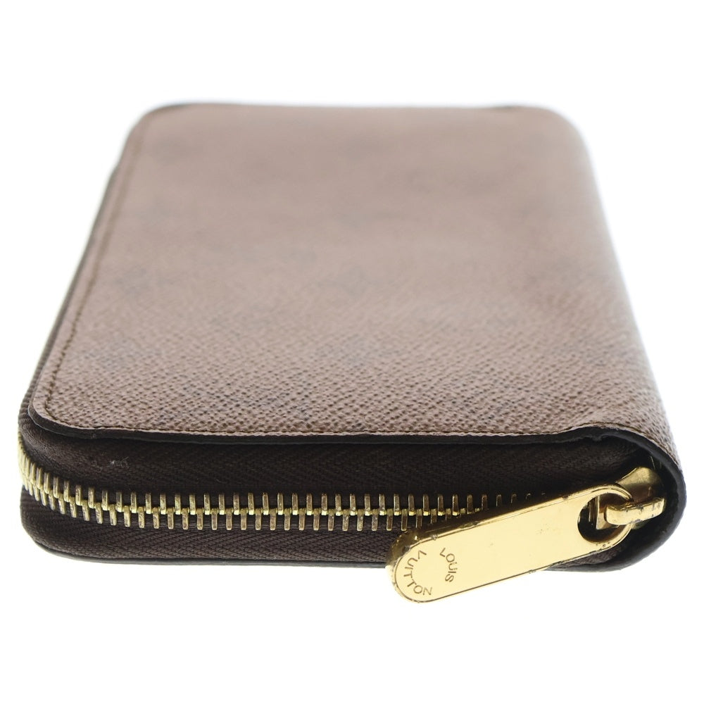 LOUIS VUITTON(ルイヴィトン) モノグラム・リバース ジッピーウォレット レザー ブラウン 長財布 M82444 ICタイプ レディース