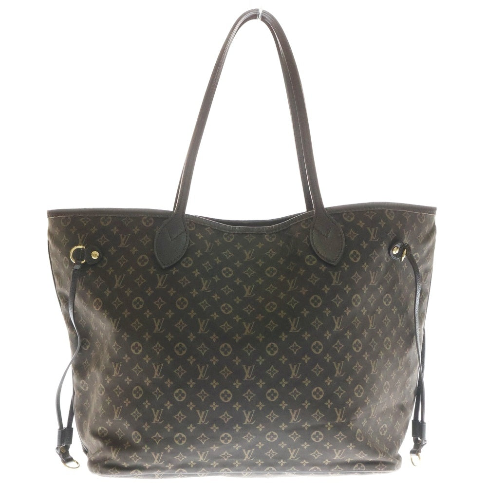 LOUIS VUITTON(ルイヴィトン) モノグラム・イディールキャンバス ネヴァーフルMM トートバッグ ハンドバッグ キャンバス×レザー ブラウン M40513 ゴールド金具 レディース