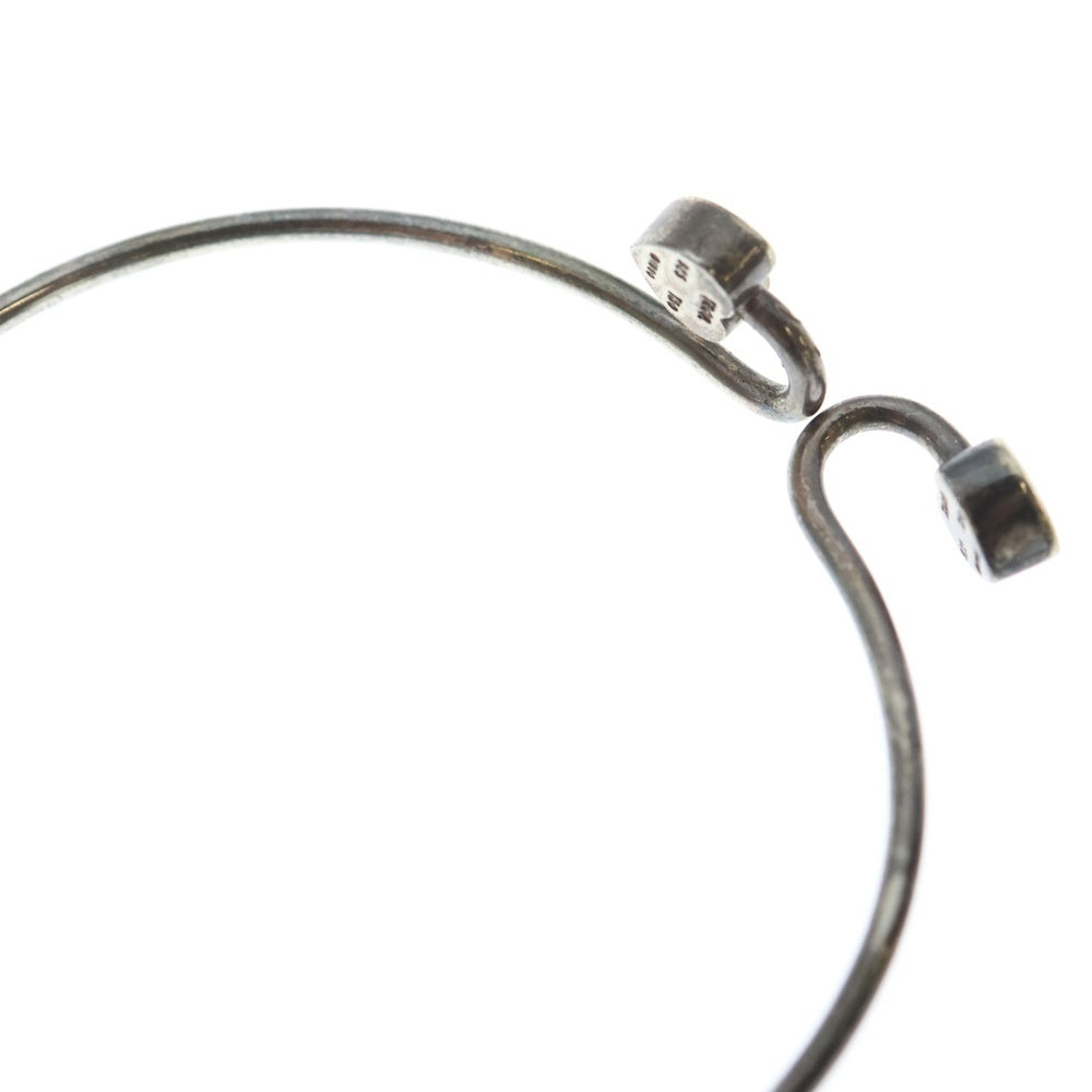 TIFFANY & Co.(ティファニー) ダブルハートフックバングル ブレスレット シルバー SV925/K18