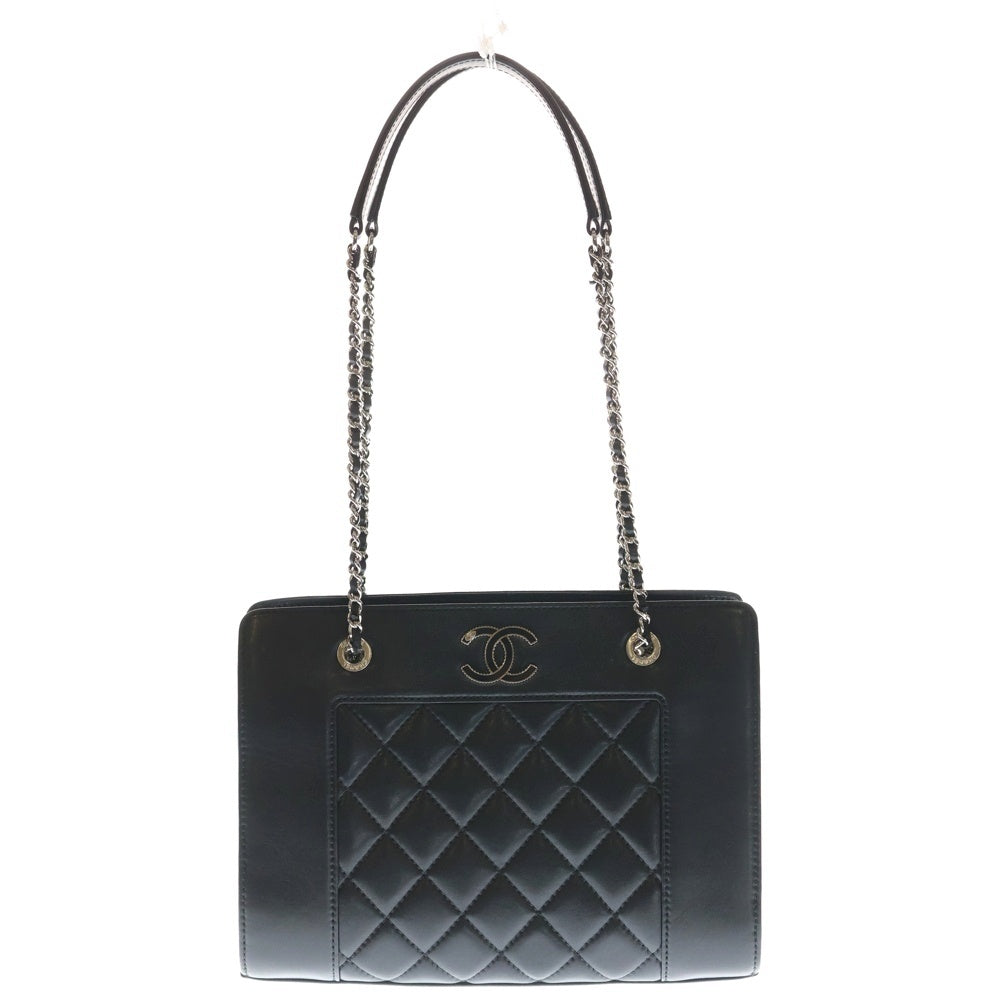 CHANEL(シャネル) マドモアゼル マトラッセ ココマーク ラムスキン