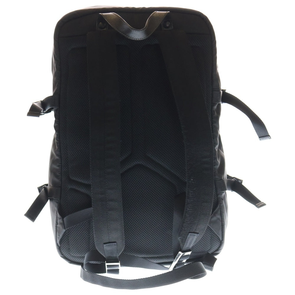 PRADA(プラダ) Re-Nylon リナイロン テスート トライアングルロゴプレート ナイロンバックパック 三角ロゴ リュック 2VZ101 ブラック