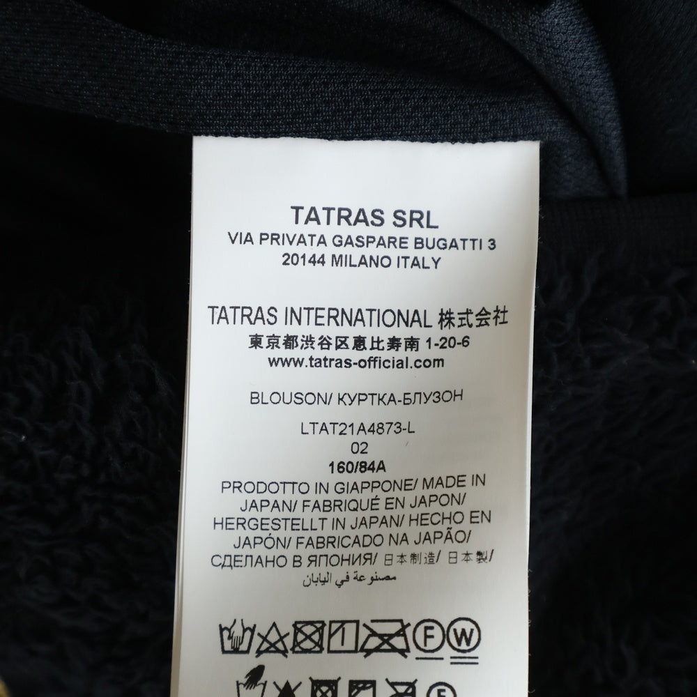 TATRAS(タトラス) 21AW BAGGI ボアフリース ブルゾン ジャケット ブラック LTAT21A4873-L レディース