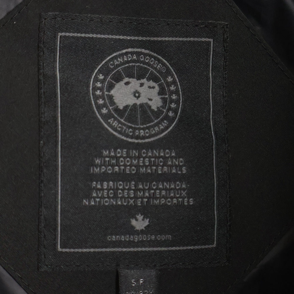 CANADA GOOSE(カナダグース) BLACK LABEL Maitland Parka メイトランドパーカー フーデッド ダウンジャケット コート ブラック 4550MB