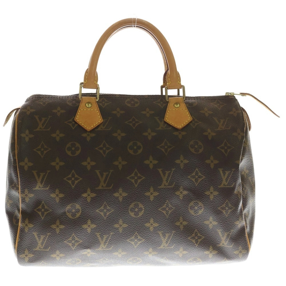 LOUIS VUITTON(ルイヴィトン) モノグラム スピーディ30 ブラウン PVC ハンドバッグ M41526