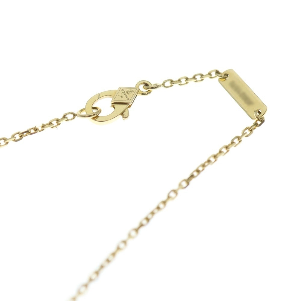 Van Cleef & Arpels(ヴァンクリーフアンドアーペル) ヴィンテージアルハンブラ カーネリアン イエローゴールド Au750YG ジュエリー レディース