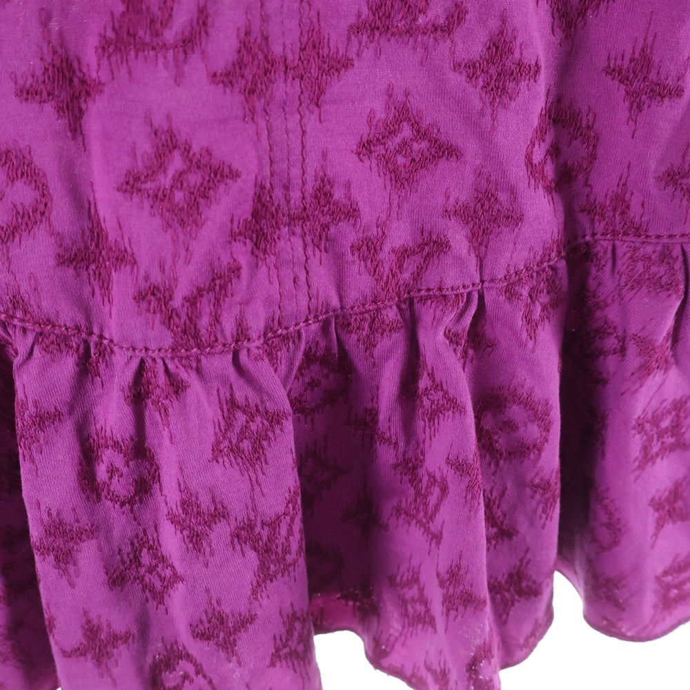 LOUIS VUITTON(ルイヴィトン) 11SS モノグラム フリルカットソー パープル RW111W WSTS19JEP レディース