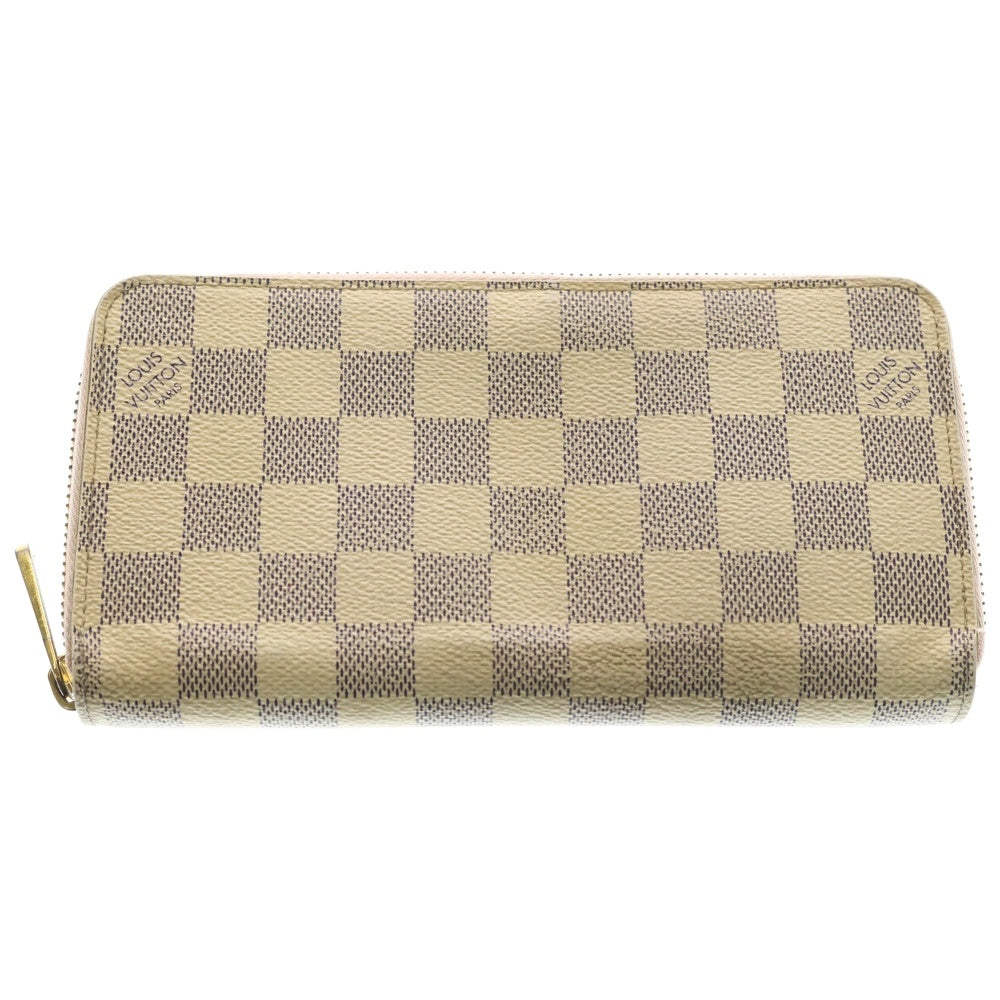 LOUIS VUITTON(ルイヴィトン) ダミエアズール ジッピーウォレット ラウンドファスナー 長財布 ホワイト N41660 レディース