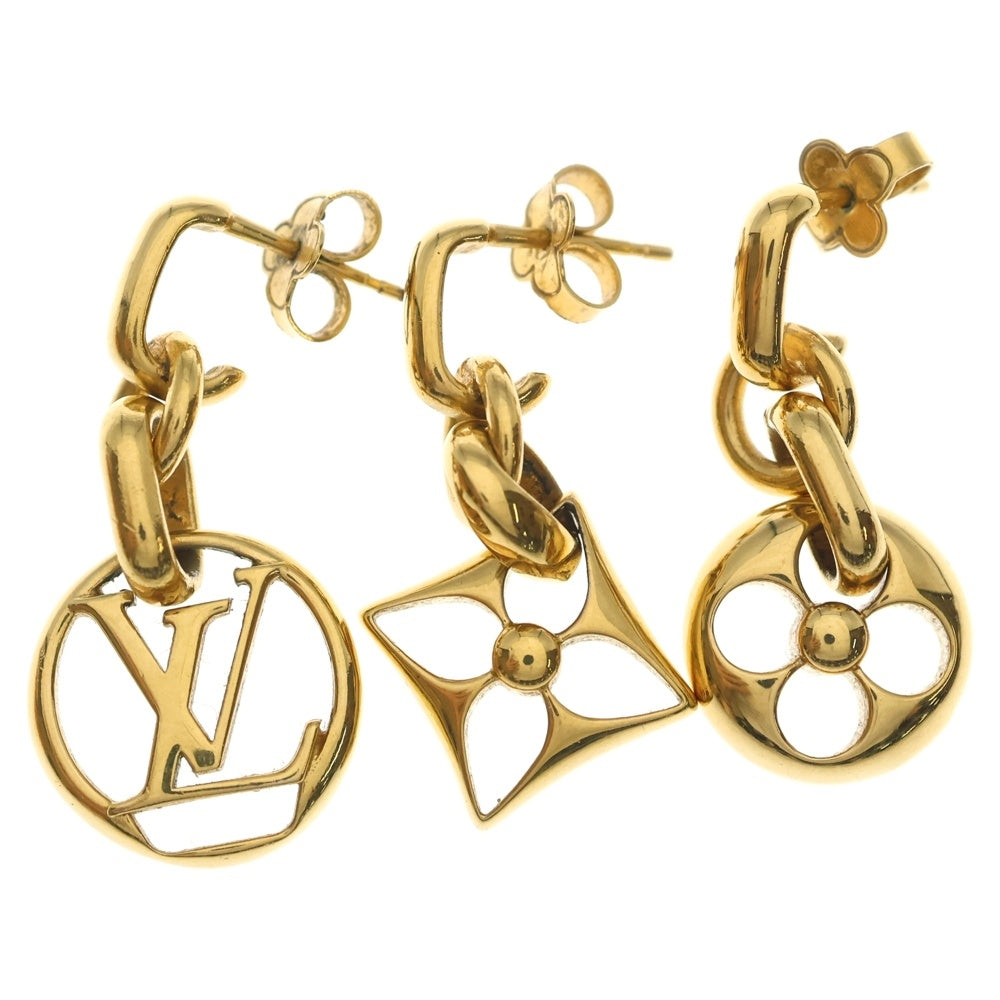 LOUIS VUITTON(ルイヴィトン) ブックル ドレイユ クレイジーインロック ピアス ゴールド M69662