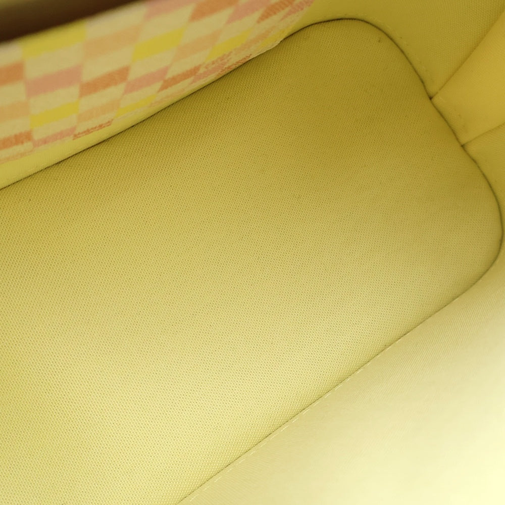 LOUIS VUITTON(ルイヴィトン) ダミエリシャス アルマBB 2WAYバッグ ショルダーバッグ ハンドバッグ ホワイト×ブラウン ピーチ N40516 ゴールド金具 レディース