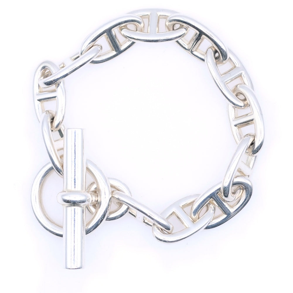 HERMES(エルメス) Chaine d'Ancre GM シェーヌダンクル GM 12LINK チェーンブレスレット シルバー レディース