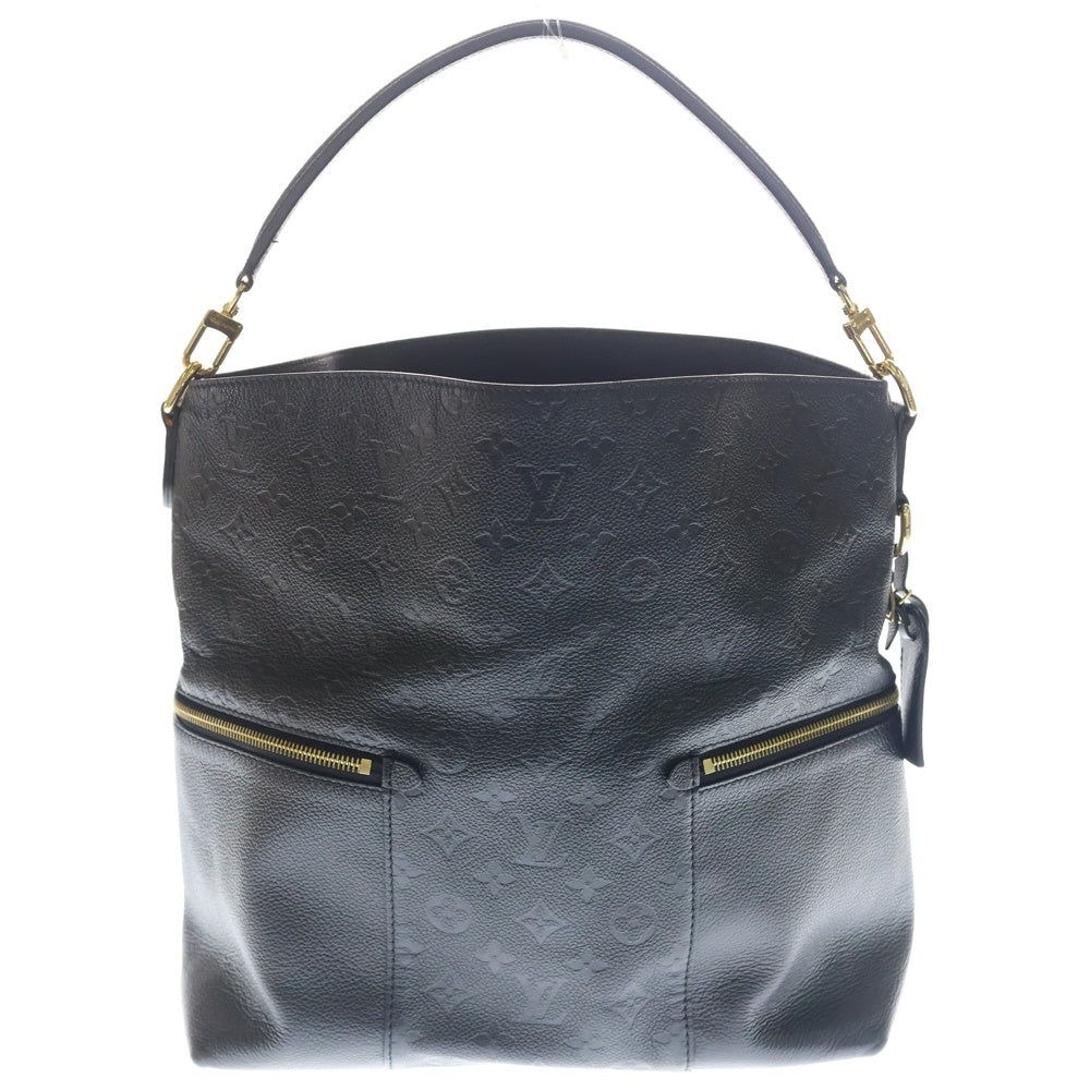 LOUIS VUITTON(ルイヴィトン) モノグラムアンプラント メリー ショルダーバッグ ハンドバッグ ブラック レザー M44014 ゴールド金具 レディース