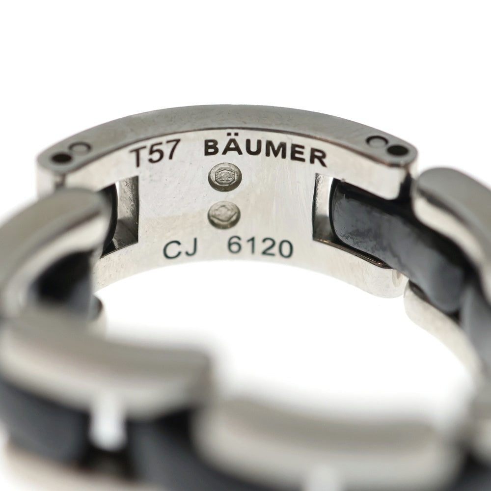 CHANEL(シャネル) ウルトラ リング ブラック Au750 K18 WG×Ce ホワイトゴールド セラミック 指輪