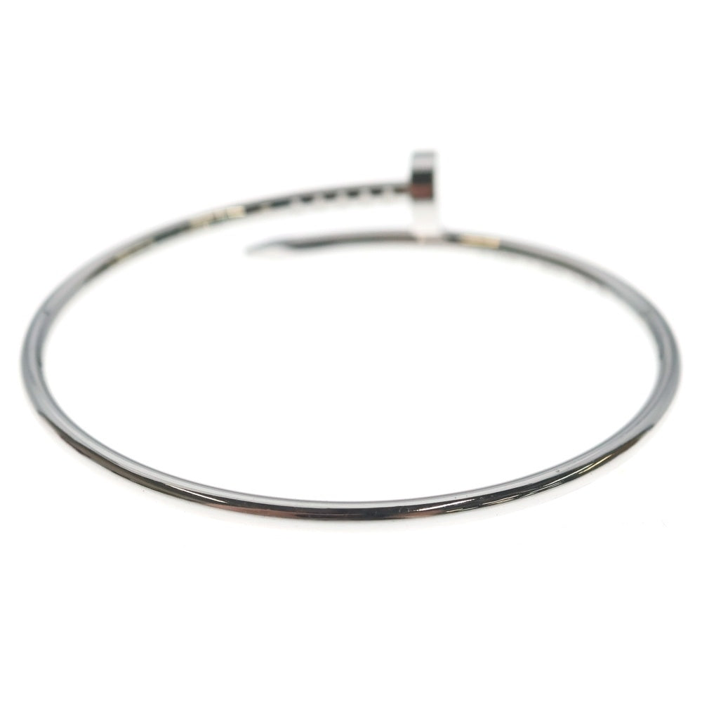 Cartier(カルティエ) ジュストアンクル SM Au750 K18 WG ホワイトゴールド ブレスレット レディース