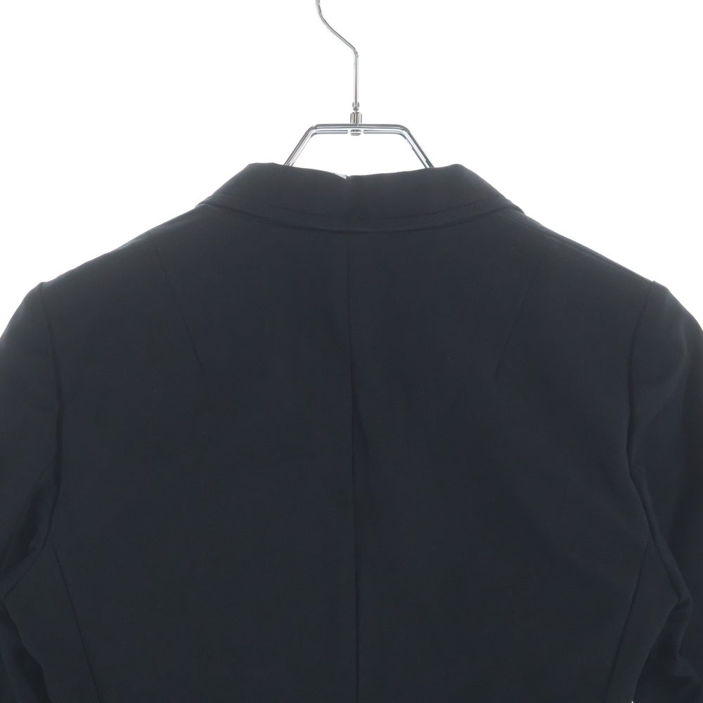 DOLCE & GABBANA(ドルチェアンドガッバーナ) シルク混 コットン 1B テーラードジャケット ブラック レディース F255OT