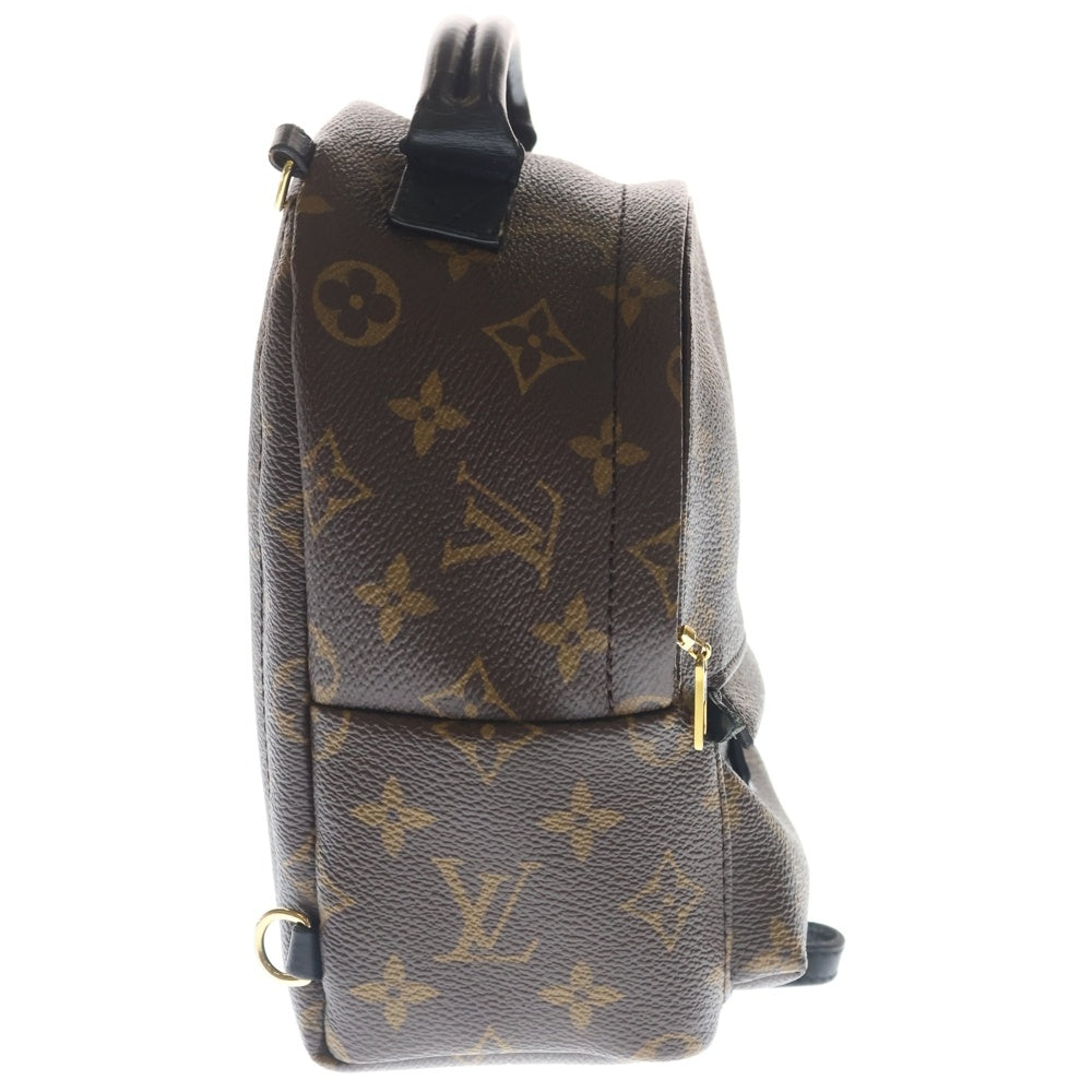 LOUIS VUITTON(ルイヴィトン) パームスプリングスMINI PVC レザー バックパック リュックサック ゴールド金具 ブラウン M44873 レディース