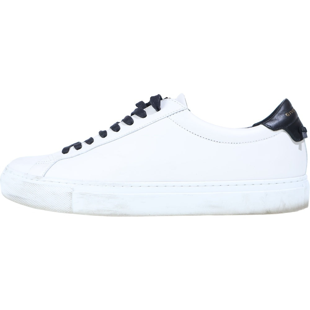 GIVENCHY(ジバンシィ) レザー レースアップ ローカットシューズ スニーカー ホワイト/ブラック DN0235