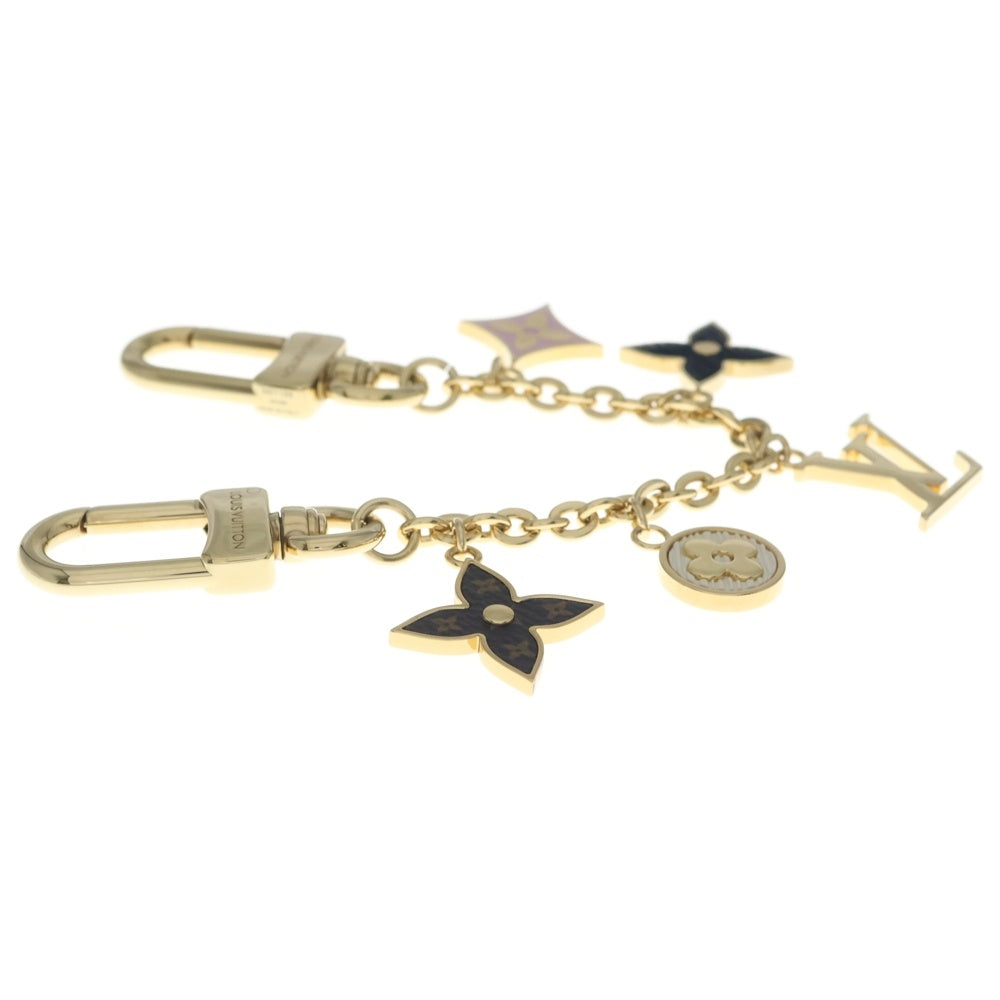 LOUIS VUITTON(ルイヴィトン) バッグチャーム・チェーン スプリング ストリート ストラップチャーム バッグチャーム ゴールド×ブラウン×ピンク M01188