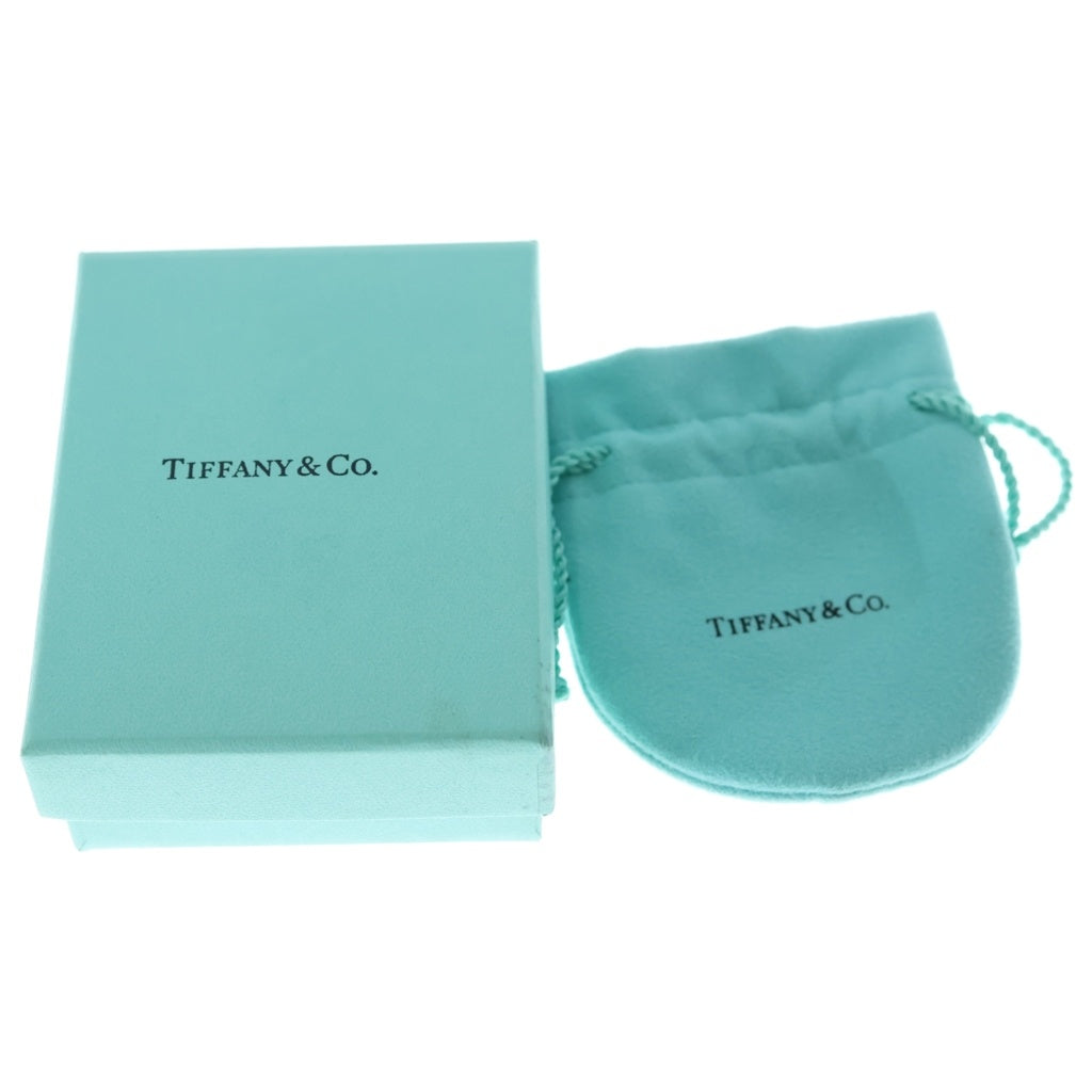 TIFFANY & Co.(ティファニー) ミニショッピングバッグチャームネックレス ペンダント チェーン 925 シルバー×ティファニーブルー レディース