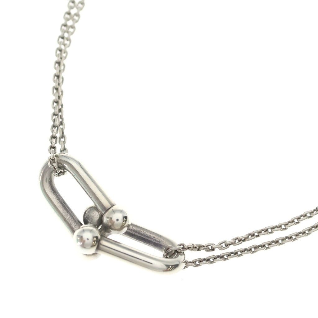 Tiffany ハードウェア　ダブルリンク　シルバーネックレス　Ag925 TIFFANY & Co.(ティファニー) ハードウェア ダブルリンク ネックレス