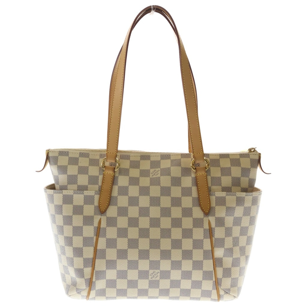 LOUIS VUITTON(ルイヴィトン) ダミエ・アズール トータリーPM ハンドバッグ トートバッグ PVC×レザー N51261 ゴールド金具 レディース