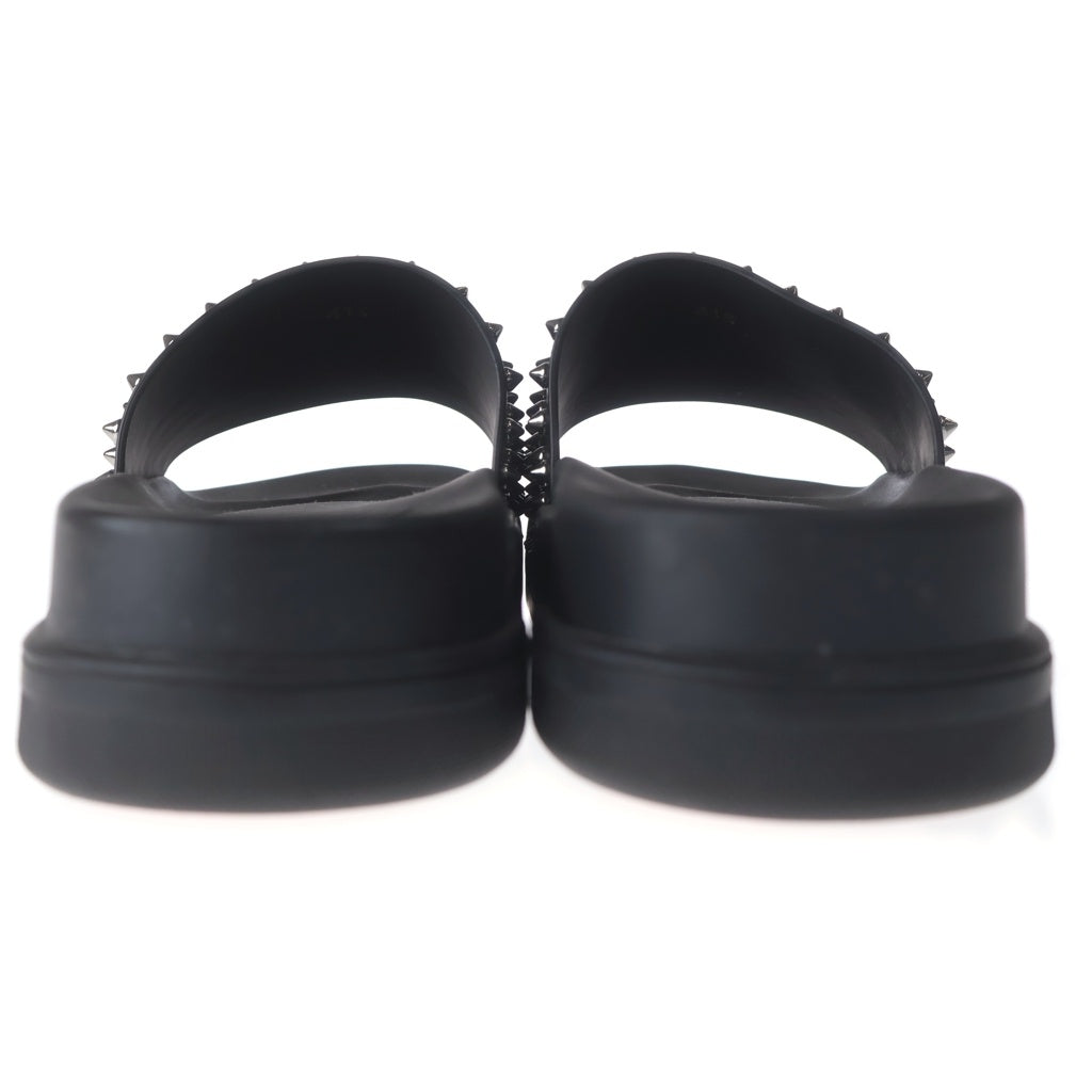 CHRISTIAN LOUBOUTIN(クリスチャンルブタン) POOL FUN FLAT CALF プールファンフラットカーフ スタッズサンダル ブラック #41.5 1201293