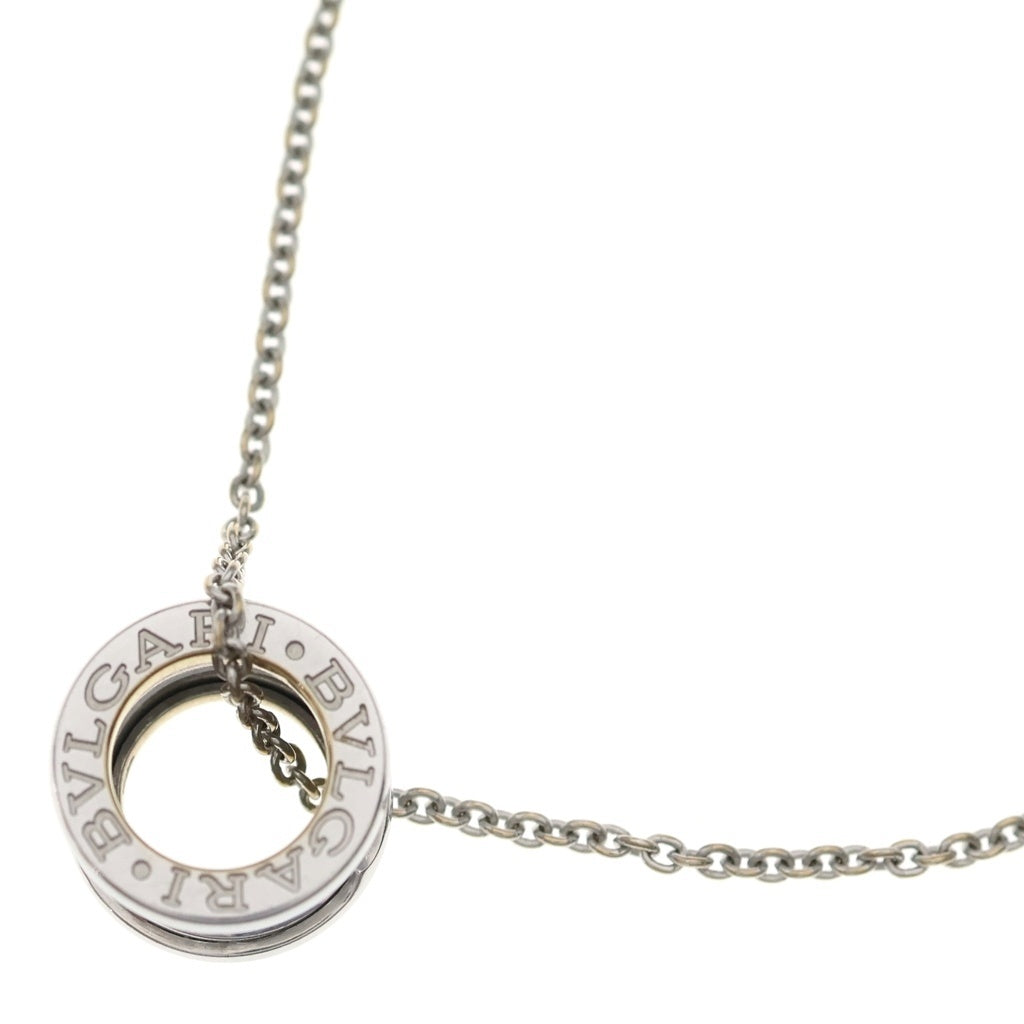 【鑑定済】BVLGARI シルバー ネックレス WB/4 BVLGARI(ブルガリ) ビーゼロワン ネックレス ペンダント チェーン