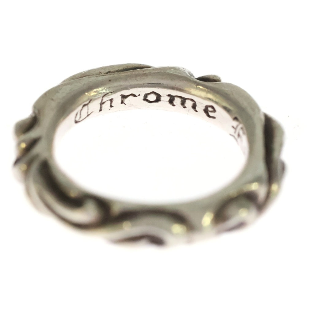 CHROME HEARTS(クロムハーツ) SCRL BAND スクロールバンド リング シルバー #12 BCA351