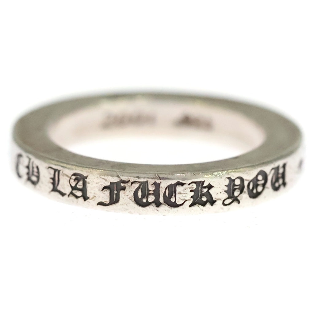 CHROME HEARTS(クロムハーツ) 3mm SPACER FUCKYOU 3mm スペーサー ファックユー リング シルバーBCA333