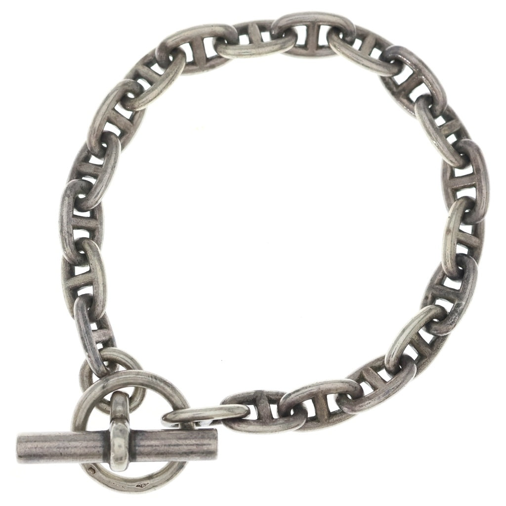 HERMES(エルメス) 90S VINTAGE Chaine d'Ancre シェーヌダンクル PM 20コマ チェーンブレスレット シルバー レディース
