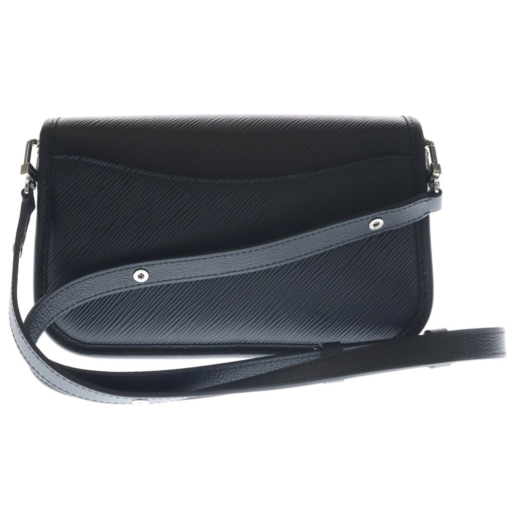 LOUIS VUITTON(ルイヴィトン) ビュシNM エピ レザー ショルダーバッグ M59386 ノワール/ブルーベリー ブラック/パープル