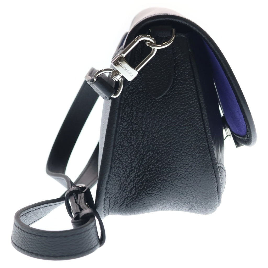 LOUIS VUITTON(ルイヴィトン) ビュシNM エピ レザー ショルダーバッグ M59386 ノワール/ブルーベリー ブラック/パープル