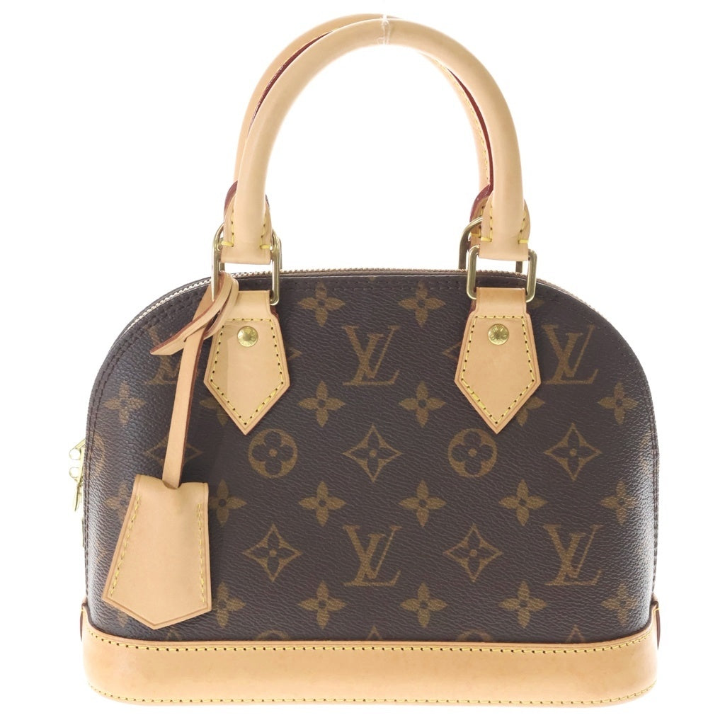 LOUIS VUITTON(ルイヴィトン) アルマBB モノグラム PVC レザー 2WAY ハンド ショルダーバッグ ブラウン M46990 レディース