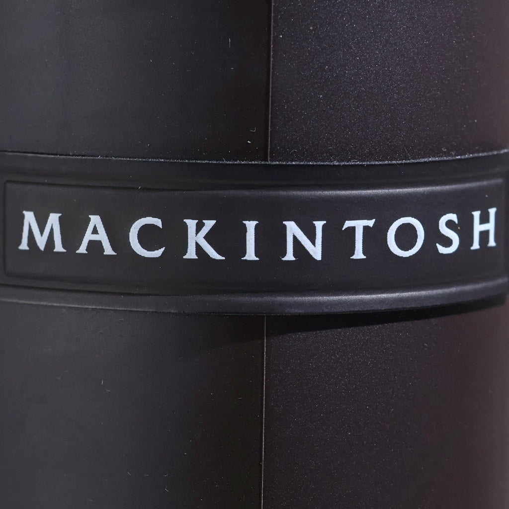 MACKINTOSH(マッキントッシュ) Wiston ウィンストン レイン ロングブーツ ラバー ロゴ ダークブラウン FW0125 レディース